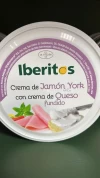 Crema de Jamón York y Queso Iberitos (250gr)